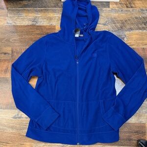 Royal Blue Women's Zip-Up Fleece Jacket The North Face XL